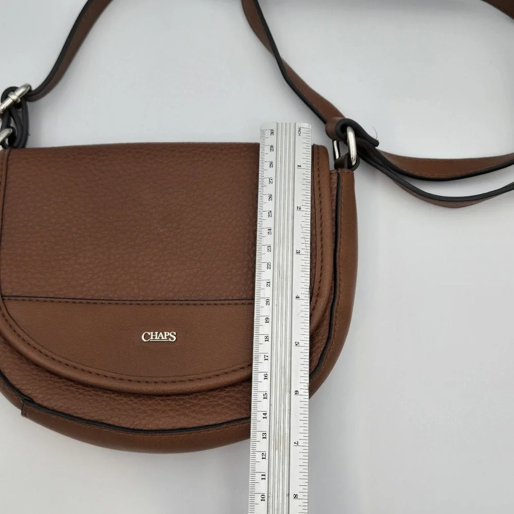 CHAPS Brown‎ Crossbody Shoulder Bag Purse- Originally $49 - EUC